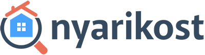 logo nyarikost info kost jogja