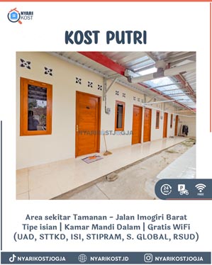Info kost putri jogja murah 846 1