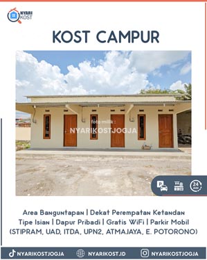info kost campur jogja ada dapur 866 1