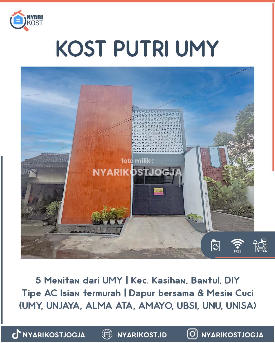 info kost jogja tipe ac termurah 871 1