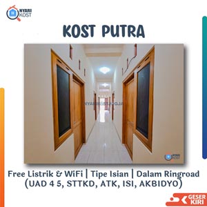 info kost putra jogja murah uad sttkd kamar 735 1