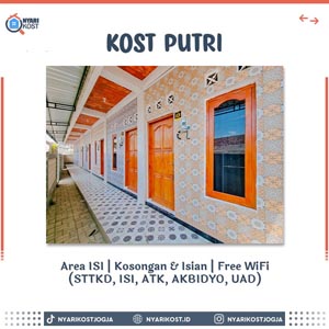 info kost putri jogja isi sttkd uad kamar 828 1