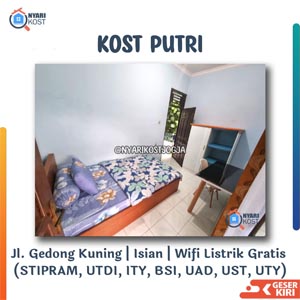 info kost putri jogja stipram utdi 219 1