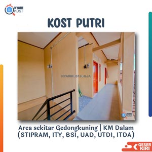 info kost putri jogja utdi upn stipram kamar 717 1