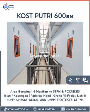kos putri jogja dekat poltekes dan stpn 904 1