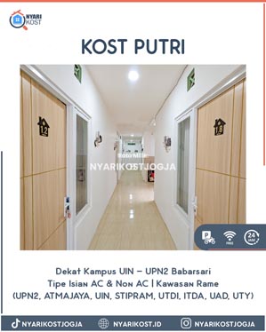kos putri jogja dekat uin stipram utdi 906 1