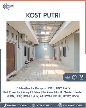 kos putri jogja dekat upn uny 892 1