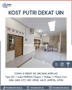 kos putri murah dekat uin ampta 910 1