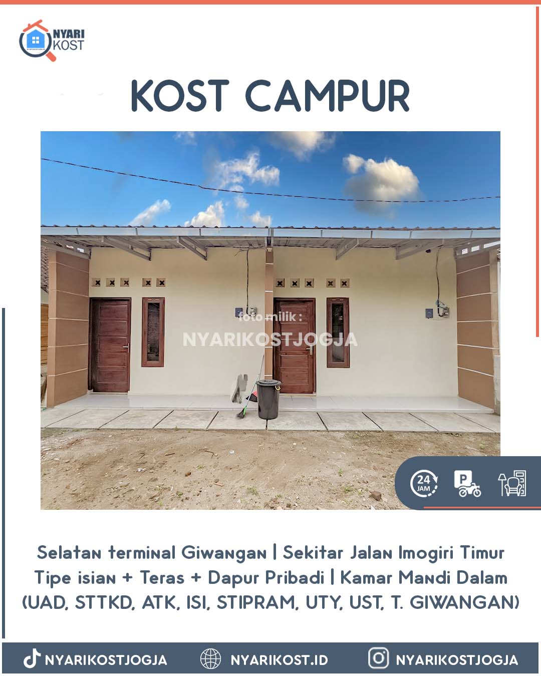kost campur jogja murah bangunan baru 873 1